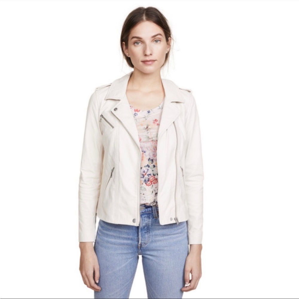 Rebecca Taylor moto jacket. 100% Genuine leather. XS